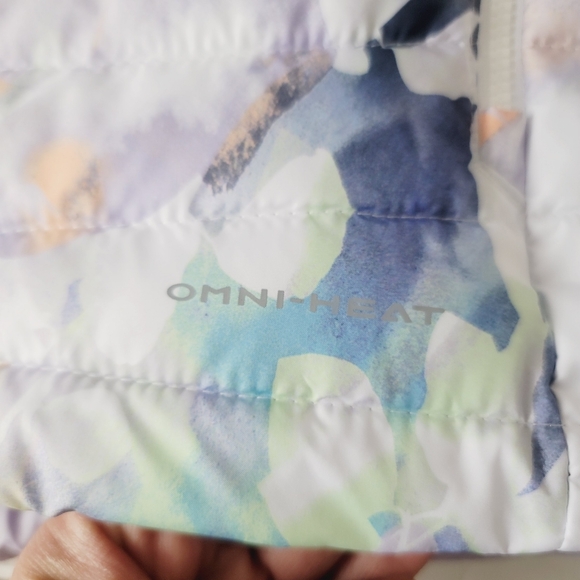 Columbia White Out Omni Heat  Womens Puffer Vest Size 2X - Picture 14 of 15